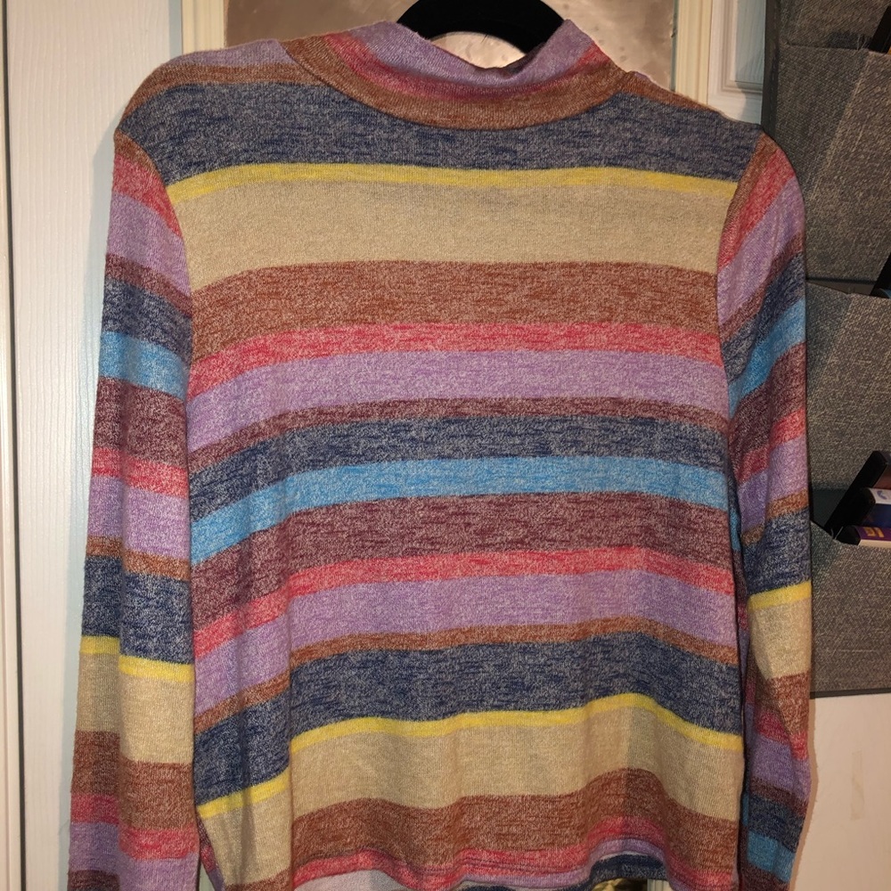 SO - mock neck long sleeve shirt!